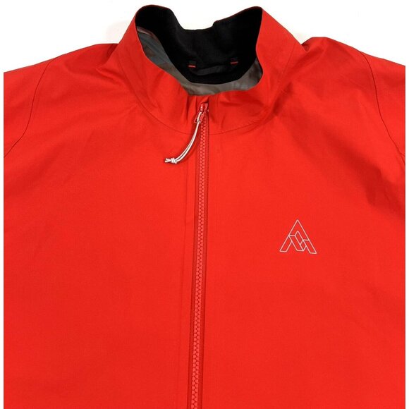 7mesh WindStopper Cycling Jacket Mens Size Large Red Full Zip Performance - Picture 2 of 15